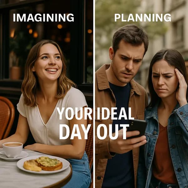 Why Is Setting Up Your Ideal Day Out Harder Than Imagining It?